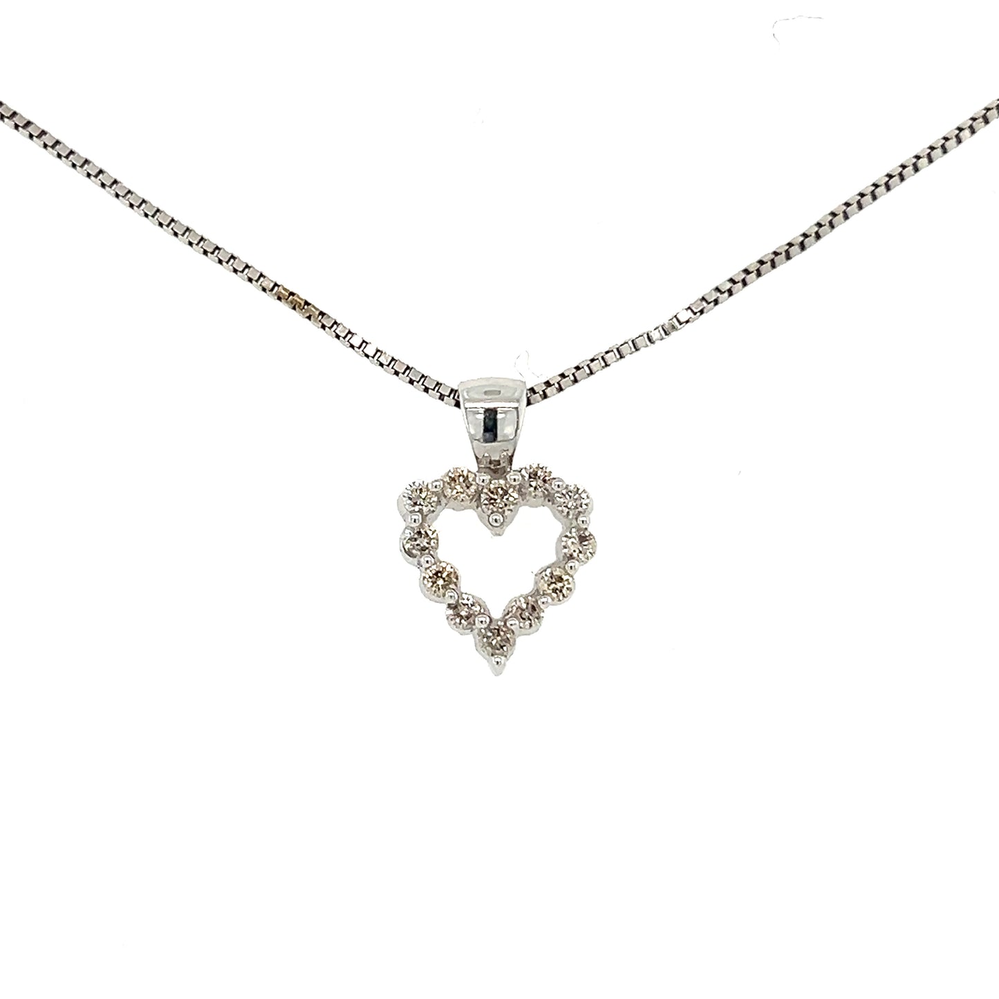 Diamond Heart Shape necklace