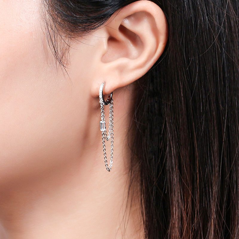 chain drop Earrings