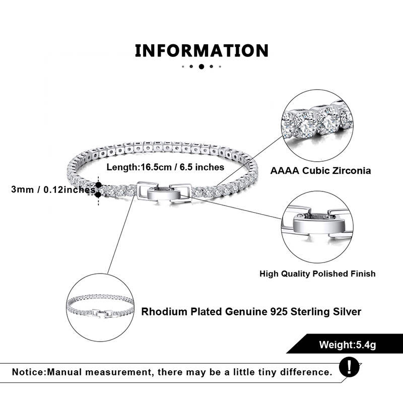 Tennis Bracelet 3mm
