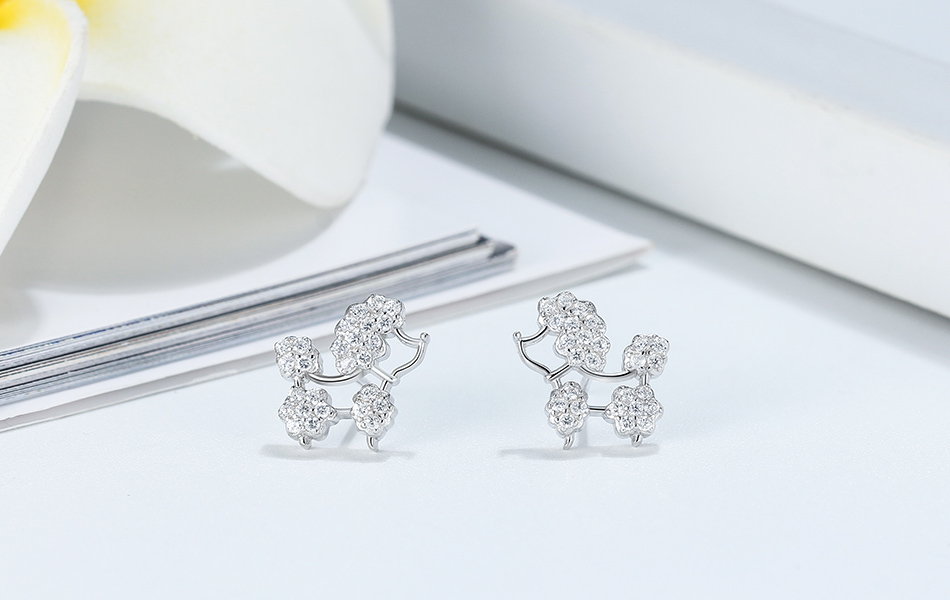 Poodle Earrings