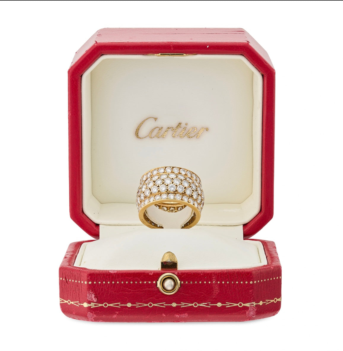 Cartier Nigeria Ring – 18K Yellow Gold with 5.5ct VVS Diamonds