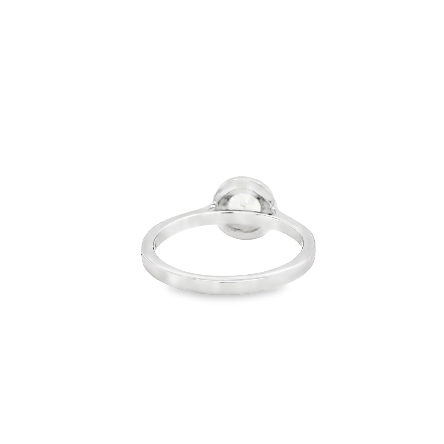 Yellow Sapphire and diamond ring