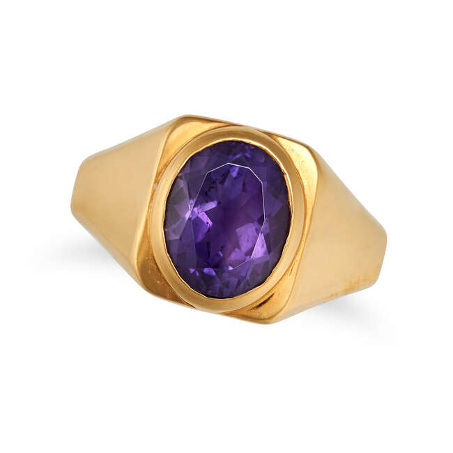 BVLGARI 22crt Amethyste Ring