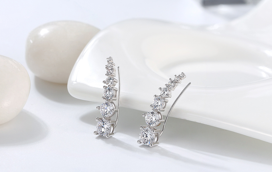 Diamond earrings