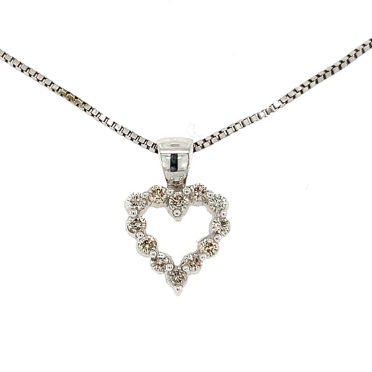 Diamond Heart Shape necklace