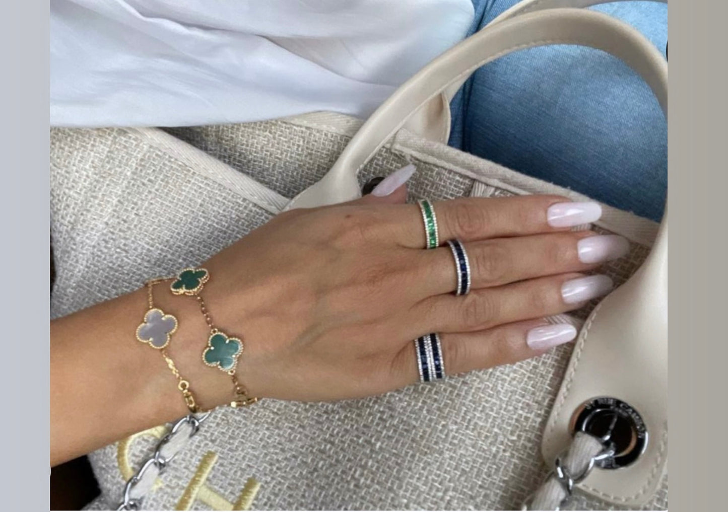 18k gold Princess cut Ruby & diamond full Eternity ring