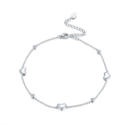 Heart Anklet