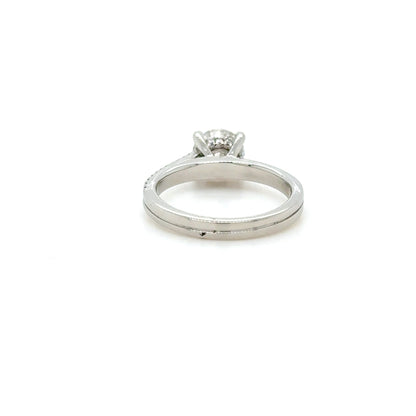 1ct Platinum Diamond Engagement Ring