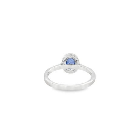 Sapphire and diamond Ring