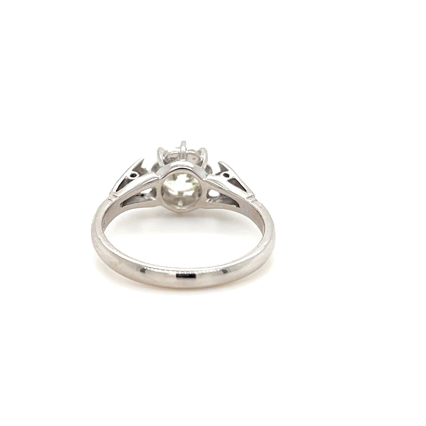 1.04 carat Old Cut Diamond Ring