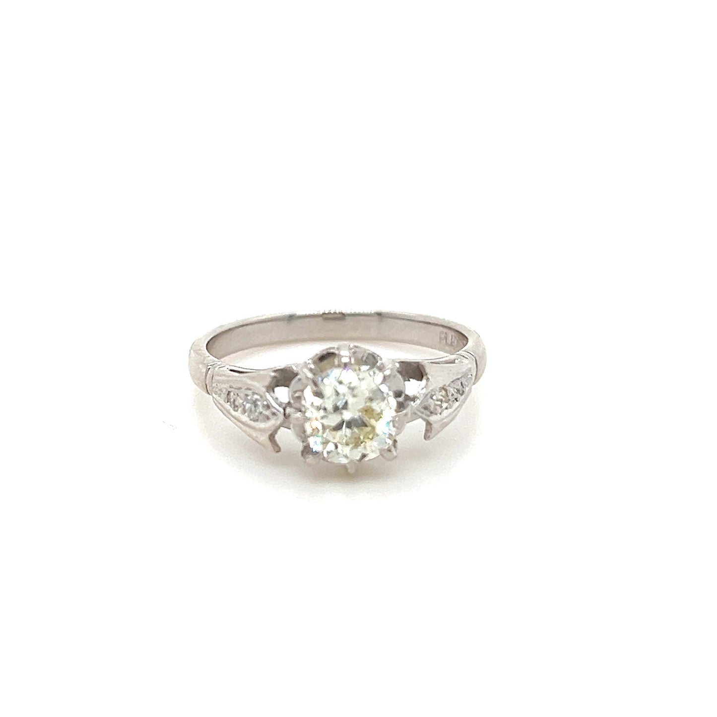 1.04 carat Old Cut Diamond Ring